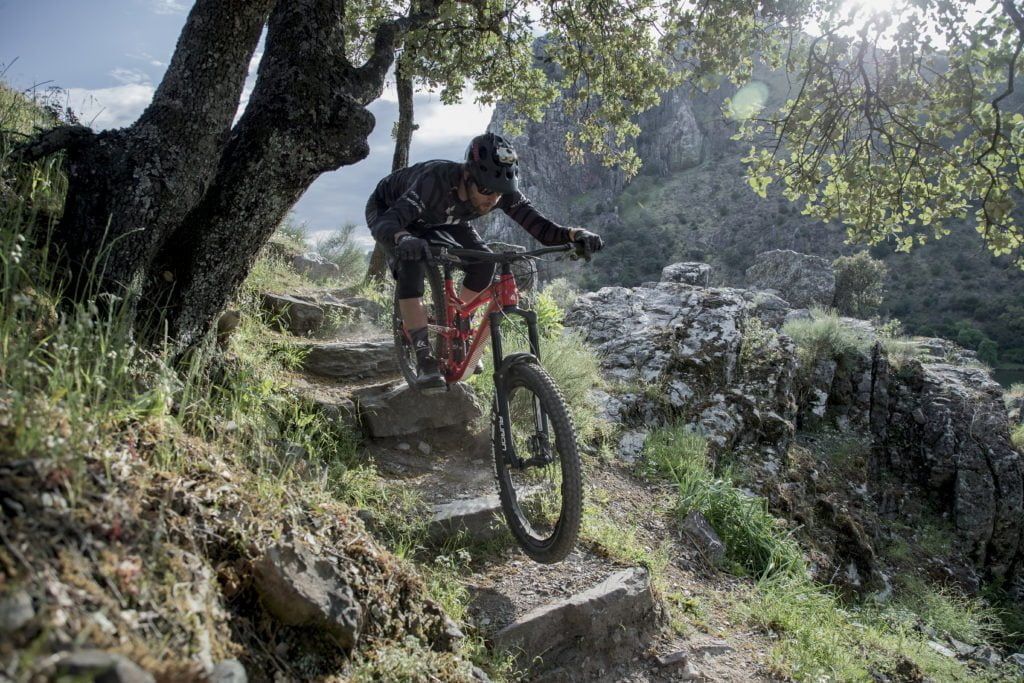 Mountain bike en Caceres Monfragüe y Valle del Jerte con David Cachon