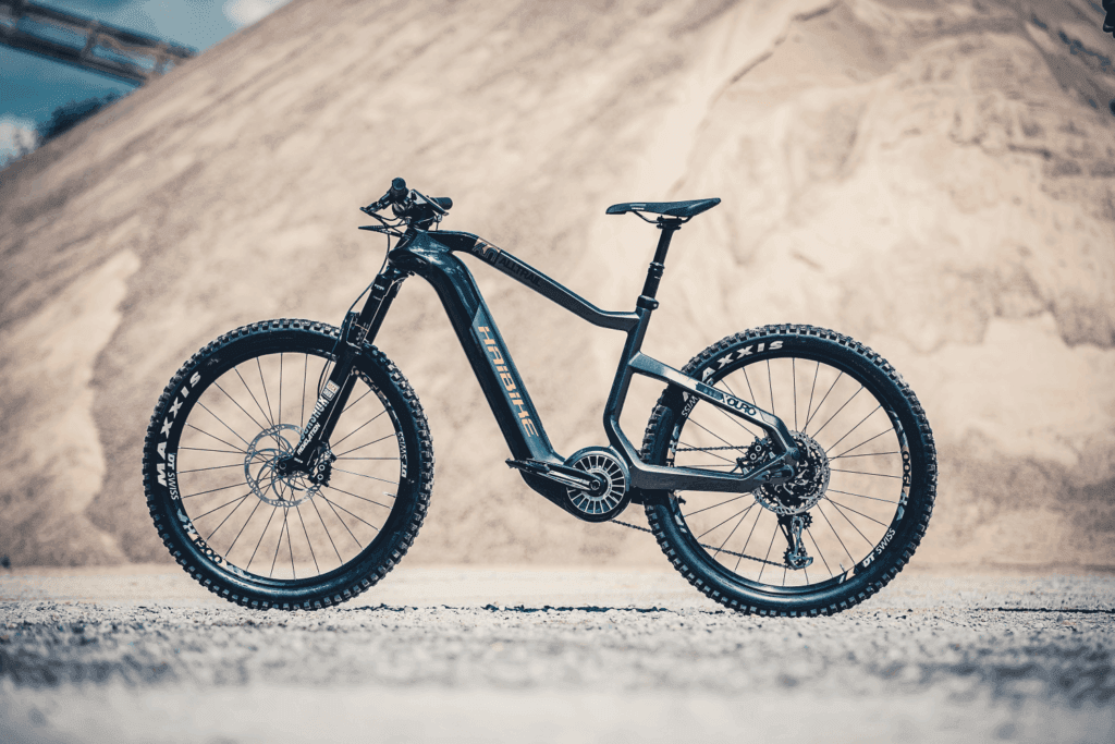 Buy a Haibike AllTrail 6 Full Sus Electric Mountain Bike 2023 from E